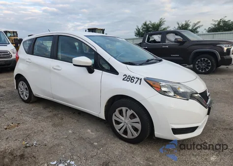 2018 Nissan Versa Note S z USA, uszkodzony, nr VIN 3N1CE2CP0JL359861